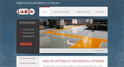Desktop Screenshot of labik-podlahy.cz
